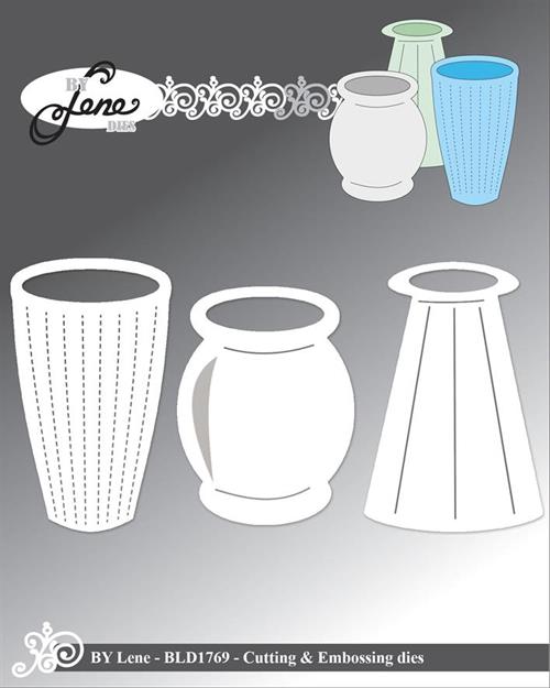 By Lene dies Vases Største 8,2x3,6cm
